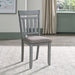 Liberty Furniture Newport Splat Back Side Chair (Set of 2) in Smokey Grey image