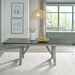 Liberty Furniture Newport Trestle Table in Smokey Grey image