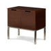 AICO Furniture Incept Storage Cabinet in Dark Almond image