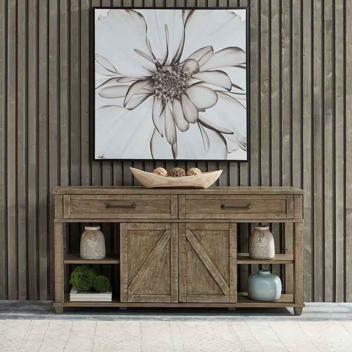 Liberty Parkland Falls Sofa Table in Weathered Taupe image