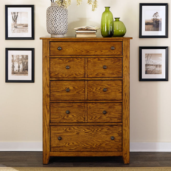 Liberty Furniture Grandpa's Cabin Chest in Age Oak image