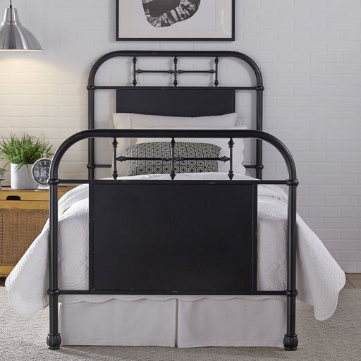 Liberty Furniture Vintage Series Twin Metal Bed in Black image