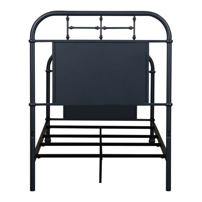 Liberty Furniture Vintage Series Twin Metal Bed in Navy