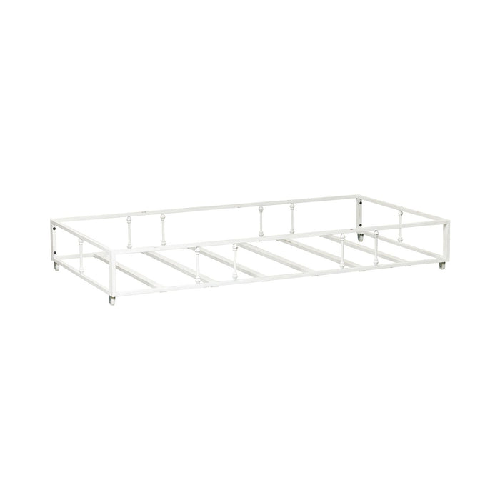 Vintage Series Twin Metal Trundle in Antique White
