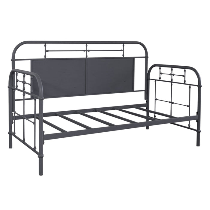 Vintage Series Twin Metal Bed in Navy