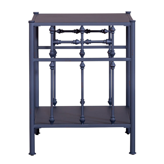 Vintage Series Open Nightstand in Navy