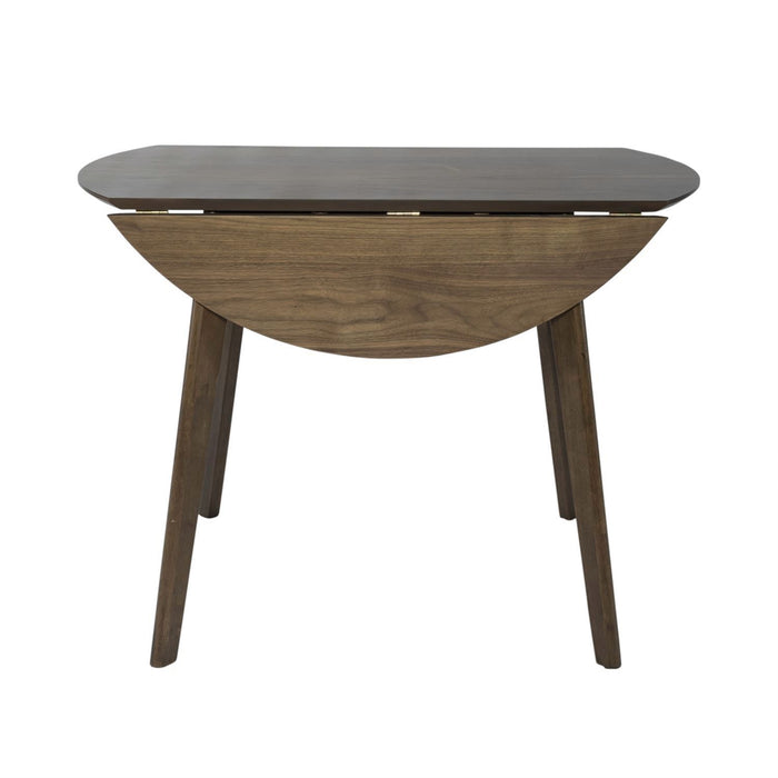 Space Saver Drop Leaf Table in Satin Walnut
