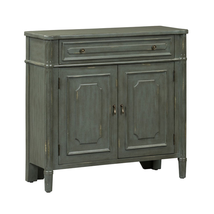 Madison Park 1 Drawer 2 Door Accent Cabinet in Gray