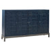Liberty Furniture Braxton Accent Cabinet in Azure Blue EST SHIP TIME APPX 4 WEEKS image