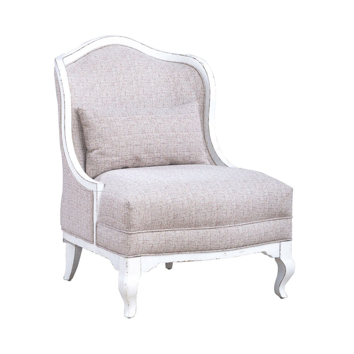 Magnolia Manor Upholstered Accent Chair in Antique White