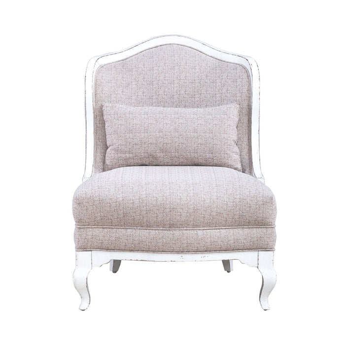 Magnolia Manor Upholstered Accent Chair in Antique White