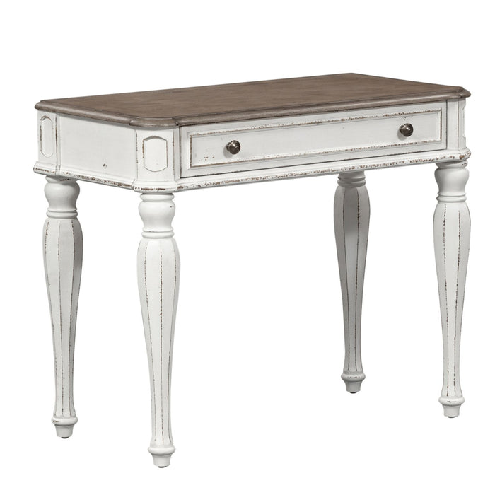 Magnolia Manor Accent Vanity Desk in Antique White