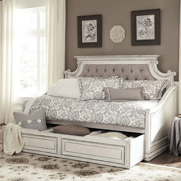 Liberty Magnolia Manor Twin Trundle Daybed in Antique White image