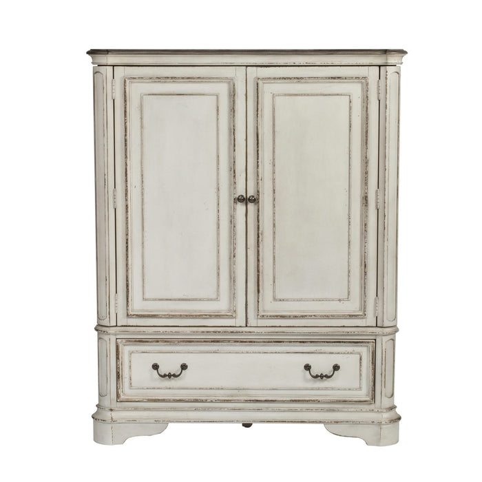 Magnolia Manor Door Chest in Antique White