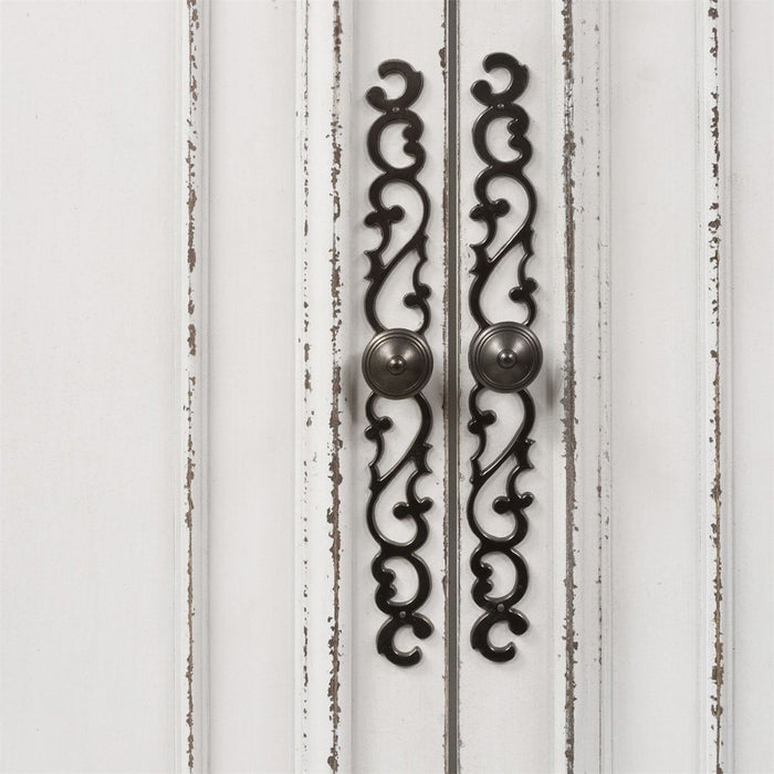 Liberty Magnolia Manor Armoire in Antique White/B