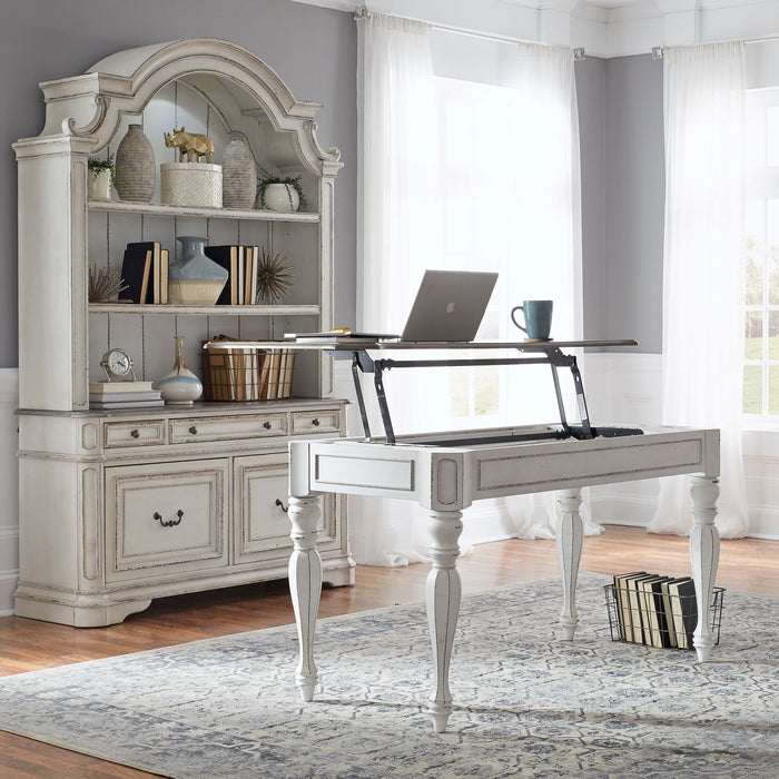 Magnolia Manor Lift Top Writing Desk in Antique White