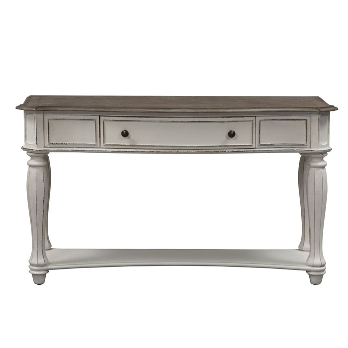 Magnolia Manor Sofa Table in Antique White