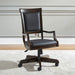Liberty Brayton Manor Jr Executive Desk Chair (RTA) in Cognac image