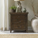 Liberty Furniture Paradise Valley Nightstand with Charging Station in Saddle Brown image