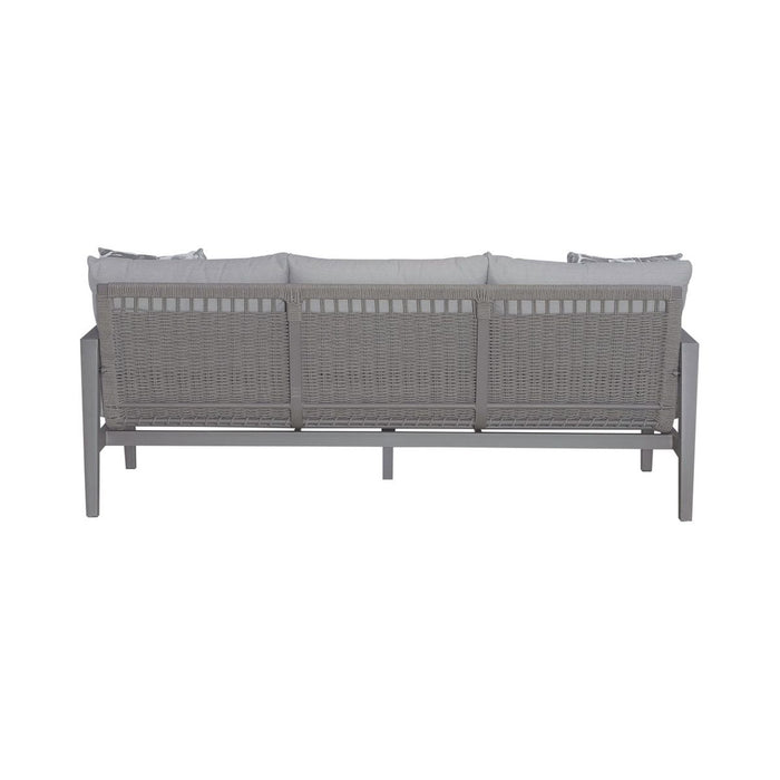Liberty Furniture Plantation Key Outdoor Sofa in Granite