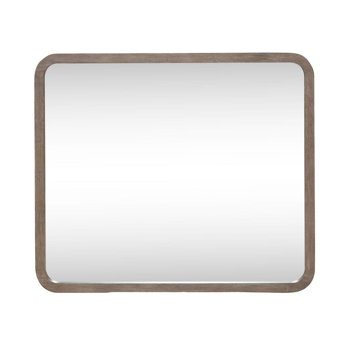 South Bend Landscape Mirror in Burnished Clay