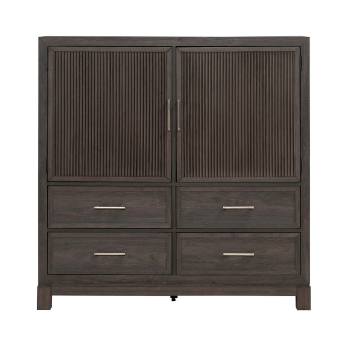 Modern Edge Dressing Chest in Caffe