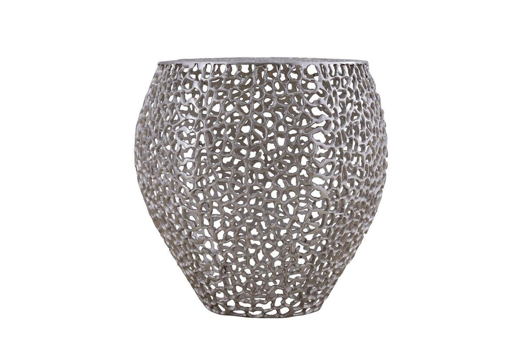 Galaxy Home ET3403-18 Coffee Table in Silver