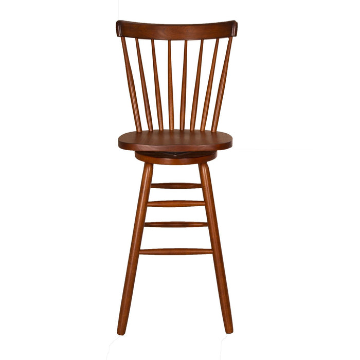Creations II 30 Inch Copenhagen Barstool in Tobacco Finish (Set of 2)