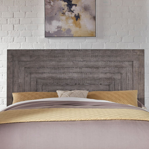 Liberty Furniture Modern Farmhouse King Platform Bed in Dusty Charcoal image