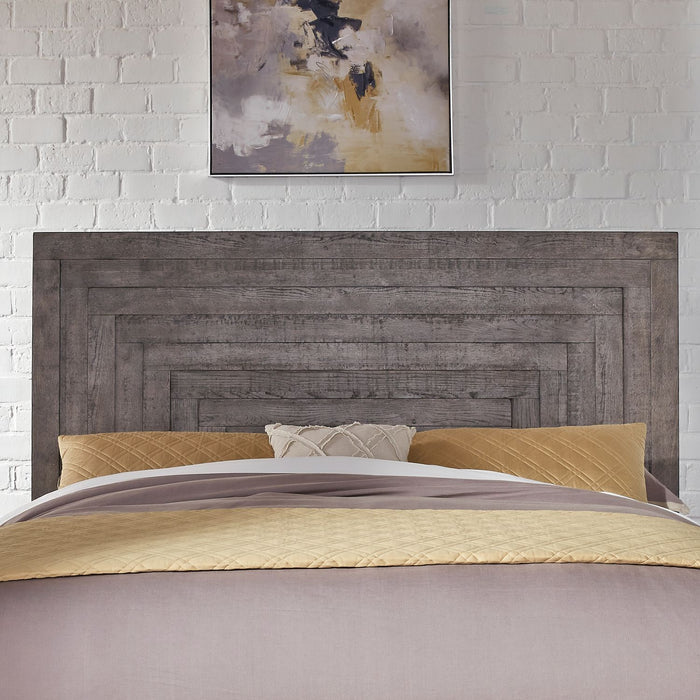 Liberty Furniture Modern Farmhouse King Platform Bed in Dusty Charcoal image