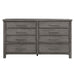 Liberty Furniture Modern Farmhouse Drawer Dresser in Dusty Charcoal image