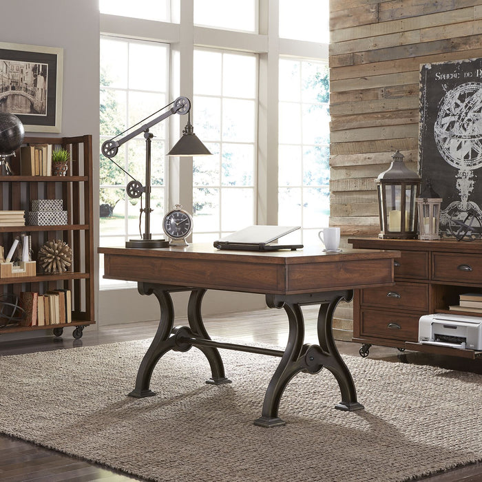 Liberty Arlington House Writing Desk in Cobblestone Brown image