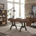 Liberty Arlington House Writing Desk in Cobblestone Brown image