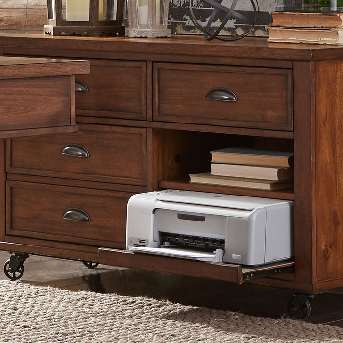 Liberty Arlington House Credenza in Cobblestone Brown image