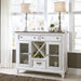 Liberty Furniture Allyson Park Buffet in White with Charcoal image
