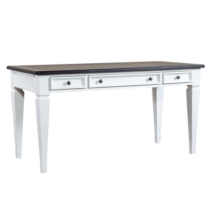 Allyson Park Writing Desk in Wirebrushed White