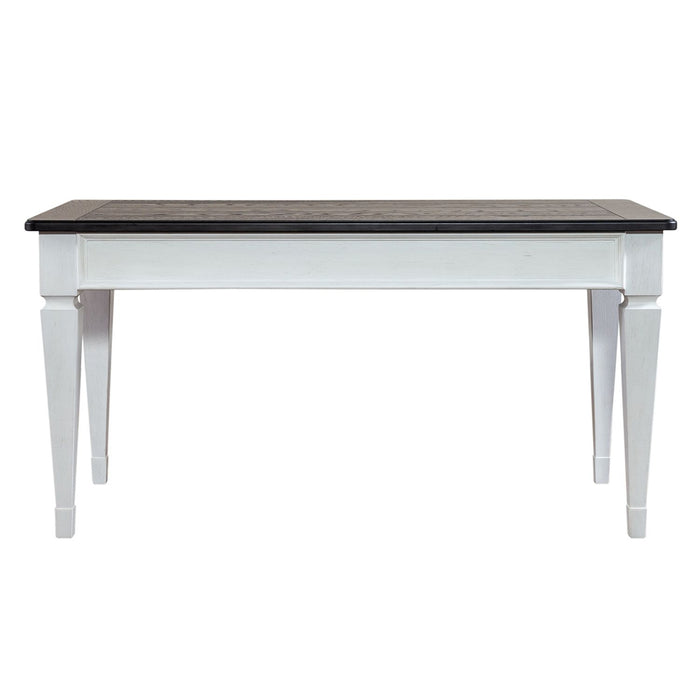 Allyson Park Writing Desk in Wirebrushed White