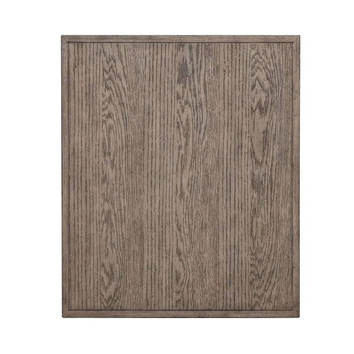 Liberty Furniture City Scape End Table in White Oak Veneers