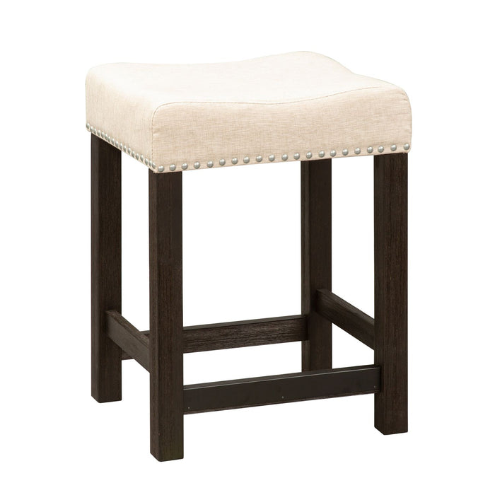 Heatherbrook Uph Barstool in Charcoal and Ash