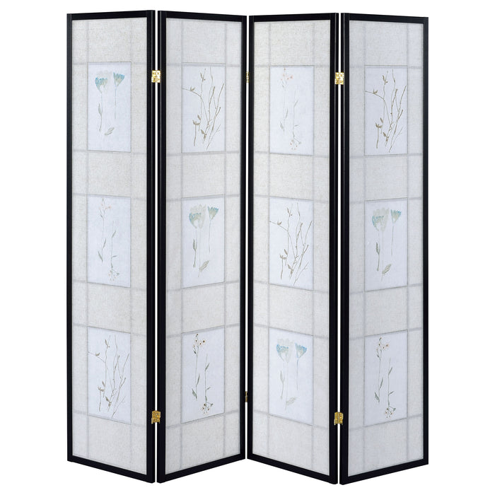 Catabella Four-Panel Room Divider