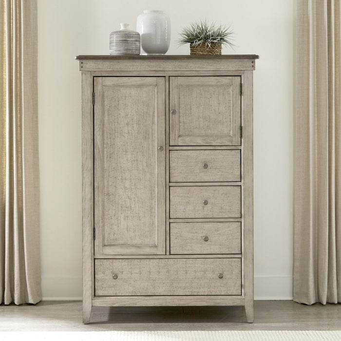 Liberty Furniture Ivy Hollow Door Chest in Weathered Linen image