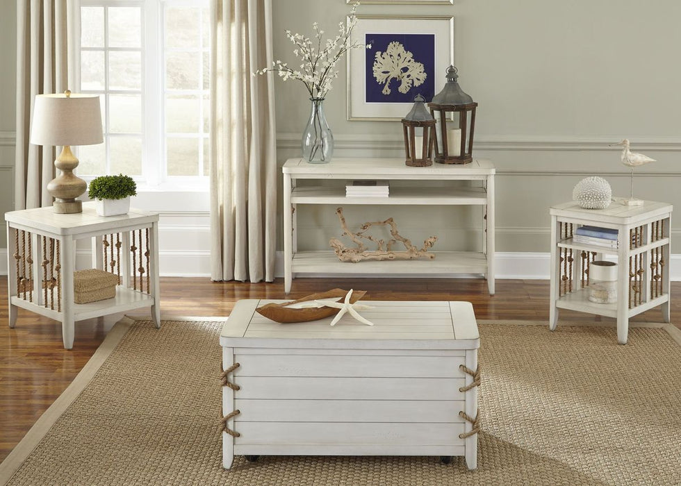 Liberty Furniture Dockside II Storage Trunk in White