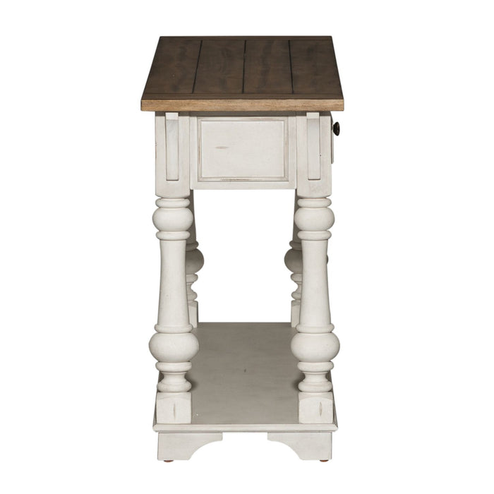 Morgan Creek Sofa Table in Antique White