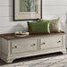 Liberty Morgan Creek Storage Hall Bench in Antique White image