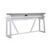 Liberty Furniture Palmetto Heights Console Bar Table in Shell White & Driftwood image