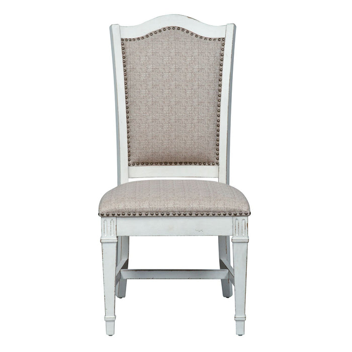 Abbey Park Upholstered Side Chair (set of 2) in Antique White