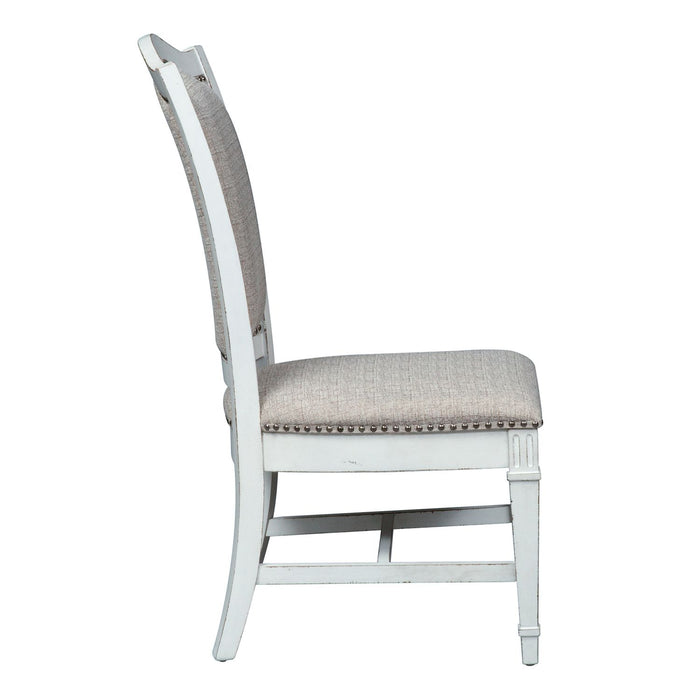 Abbey Park Upholstered Side Chair (set of 2) in Antique White