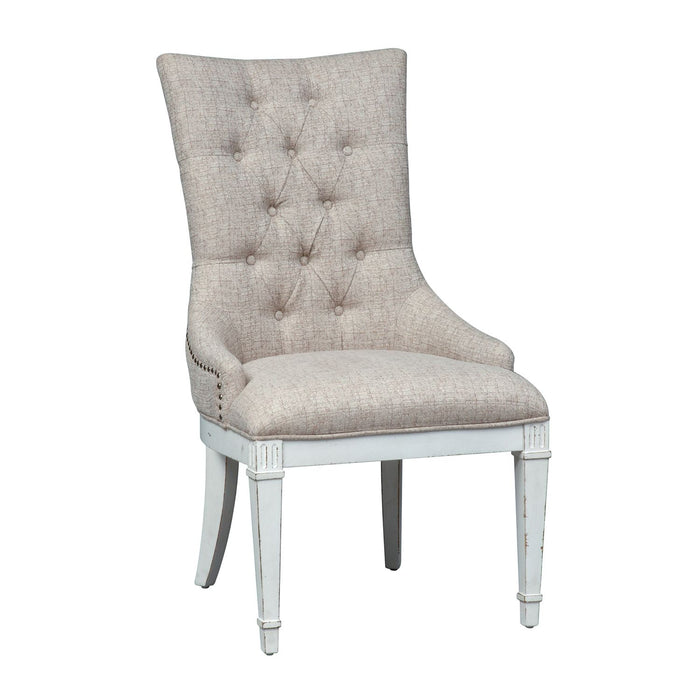 Abbey Park Hostess Chair in Antique White (Set of 2)