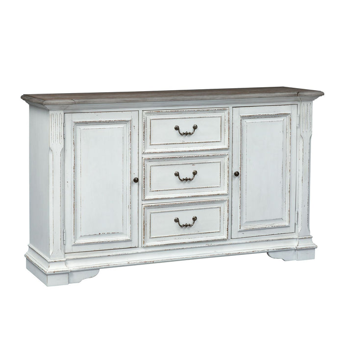Abbey Park Buffet in Antique White
