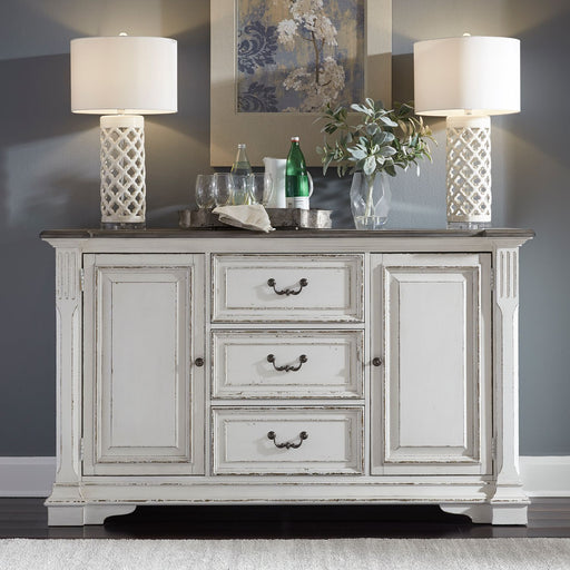 Liberty Furniture Abbey Park Buffet in Antique White image